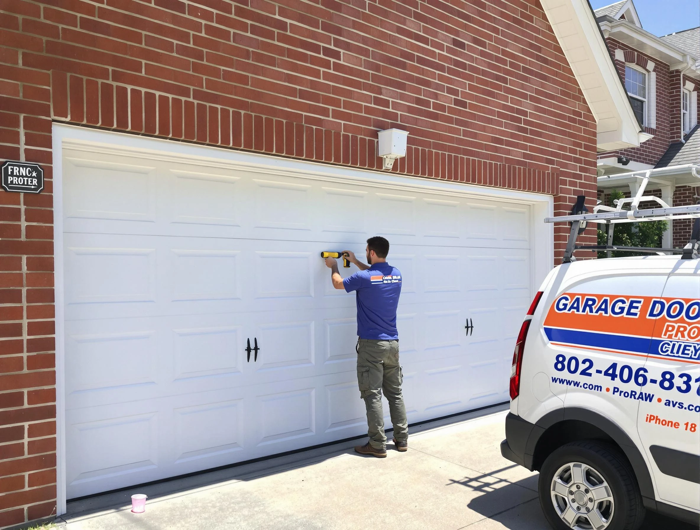 Local garage door repair service by Plymouth Garage Door Repair in Plymouth